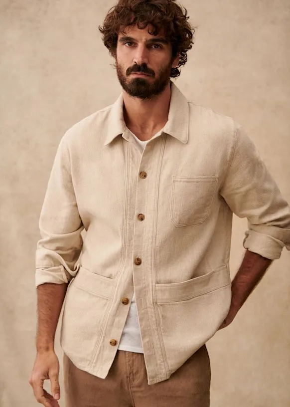 veste will ecru coton bio octobre editions
