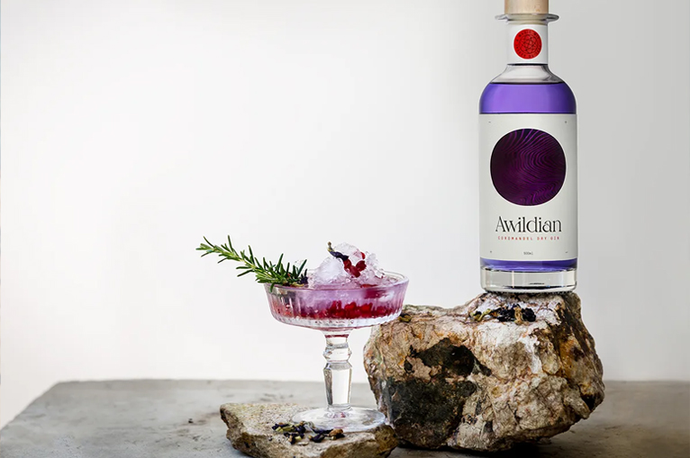 Gin Nouvelle Zelande Alwidian blue world awards winner 2025
