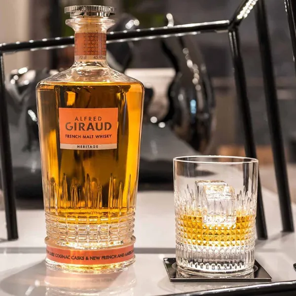 cadeau bouteille whisky francais Alfred Giraud Heritage haut de gamme