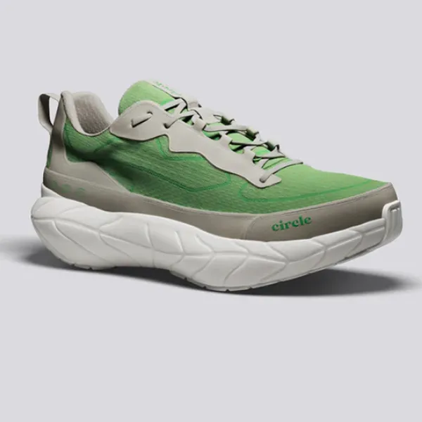 chaussure run homme Circle responsable bio SuperNatural vert