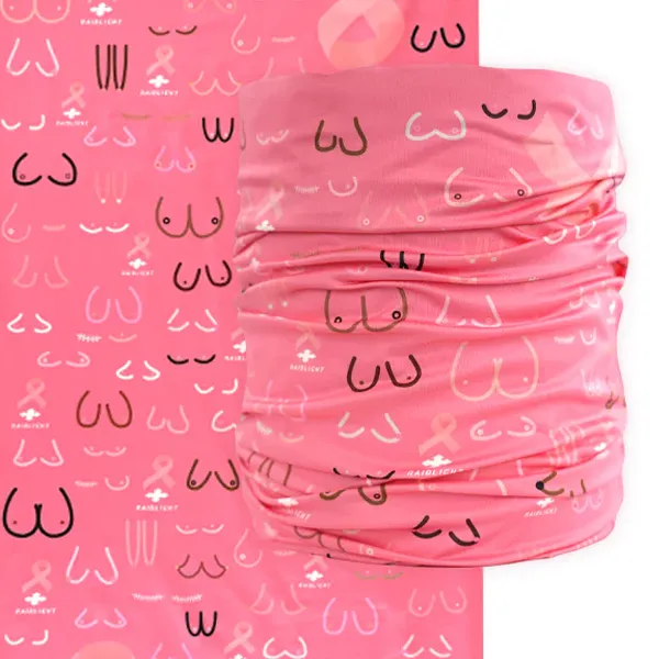 tour de cou running trail octobre rose Raidlight made in France