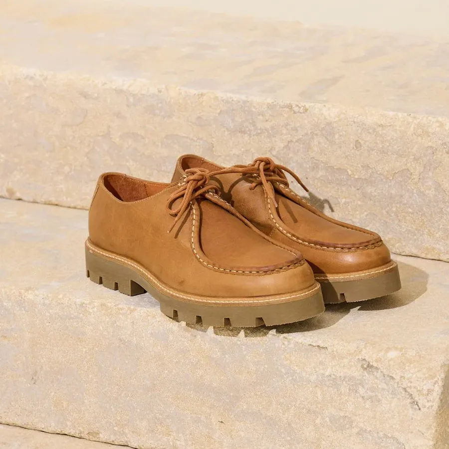 chaussure homme Odaje Gontran alternative Paraboot Michael cuir marron