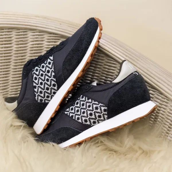 chaussures responsables NGo Hoi An tissu Ripstop deperlant pluie noir