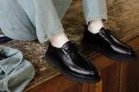 derbies workwear homme cuir noir Bobbies Marcus chaussures hiver