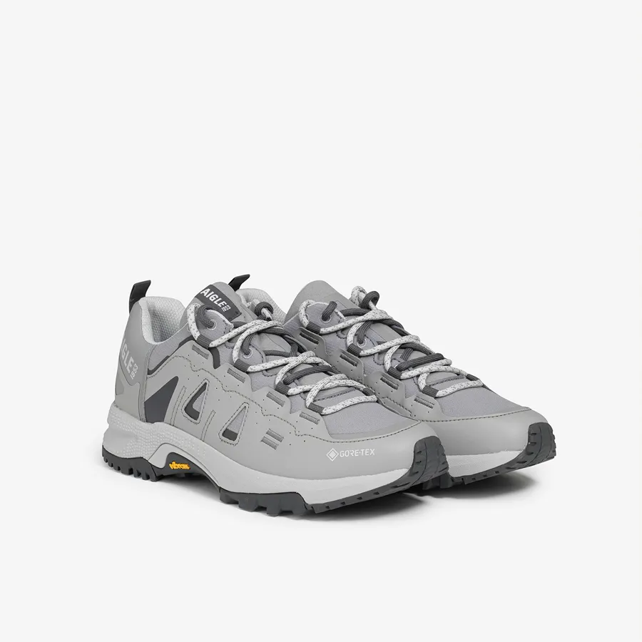 urban sneakers waterproof Gore-Tex gris Aigle Trail inspiration chaussures hiver