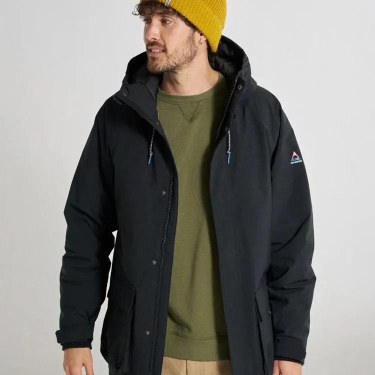 parka impermeable manteau mode homme noir Passenger Baltic