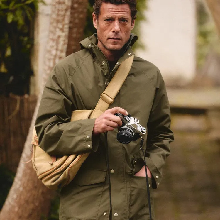 parka impermeable manteau mode homme kaki Asphalte Ventile